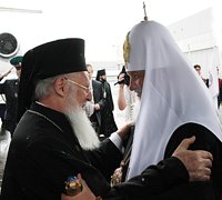 Поздравление Предстоятеля Русской Православной Церкви Святейшему Патриарху Константинопольскому Варфоломею с днем тезоименитства