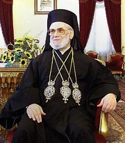 Патриаршее поздравление Блаженнейшему Патриарху Великой Антиохии и всего Востока Игнатию с годовщиной интронизации