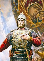Архиепископ Истринский Арсений принял участие в презентации новых работ художника В.Нестеренко