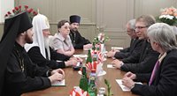 Святейший Патриарх Кирилл встретился с генеральным секретарем Всемирного Совета Церквей