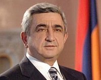 Патриаршее поздравление Президенту Республики Армения С.А. Саргсяну с днем рождения