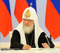 Выступление Святейшего Патриарха Кирилла на встрече Президента Д.А. Медведева с членами Попечительского совета Национального благотворительного фонда