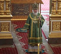 Слово Святейшего Патриарха Кирилла после чтения Евангелия за Божественной литургией в Спасо-Преображенском соборе Валаамского монастыря