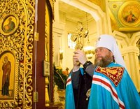 В Алма-Ате прошли торжества по случаю утверждения Священным Синодом канонического статуса Православной Церкви в Казахстане