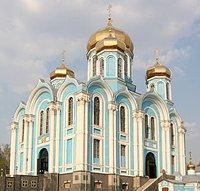 В день памяти св. Тихона Задонского Святейший Патриарх Кирилл совершил Божественную литургию в Задонском Рождество-Богородицком монастыре