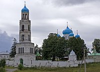 Пожар в Свято-Покровском Авраамиево-Городецком мужском монастыре был потушен, один человек госпитализирован