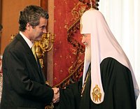 Святейший Патриарх Кирилл встретился с Чрезвычайным и Полномочным Послом Республики Чили в Российской Федерации