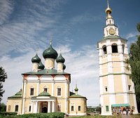 Святейший Патриарх Кирилл посетил Спасо-Преображенский собор города Углича