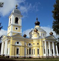 Святейший Патриарх Кирилл посетил Успенский собор города Мышкина