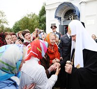 Слово Святейшего Патриарха Кирилла в Рождественском храме села Давыдова