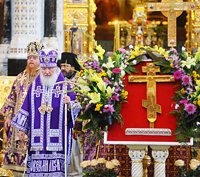 Проповедь Святейшего Патриарха Кирилла в праздник Воздвижения Честного и Животворящего Креста Господня Проповедь Святейшего Патриарха Кирилла в праздник Воздвижения Честного и Животворящего Креста Господня