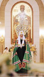 Патриаршее слово после всенощного бдения в кафедральном соборе Христа Спасителя в Калининграде