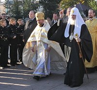 Святейший Патриарх Кирилл посетил храмы города Калининграда