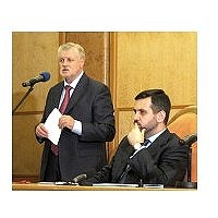 Председатель Совета Федерации С.М. Миронов встретился с участниками фестиваля «Вера и слово»