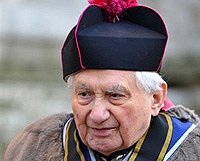 Монсеньор Георг Ратцингер, брат Папы Римского Бенедикта XVI, удостоен престижной музыкальной премии
