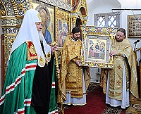 Патриаршее слово после Божественной литургии в храме Святой Живоначальной Троицы в Хохлах