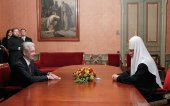 Предстоятель Русской Церкви встретился с мэром Москвы С.С. Собяниным