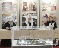 Святейший Патриарх Кирилл возглавил заседание Попечительского совета по восстановлению Свято-Никольского Морского собора в Кронштадте