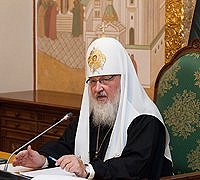 Выступление Святейшего Патриарха Кирилла на 23-м совместном заседании Наблюдательного, Попечительского и Общественного Советов по изданию «Православной энциклопедии»
