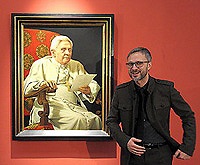 В Лейпциге впервые представлен официальный портрет Папы Бенедикта XVI