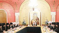 Предстоятель Русской Православной Церкви возглавил второе заседание президиума Межсоборного присутствия