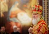 Слово Святейшего Патриарха за Божественной литургией в день памяти святой великомученицы Варвары