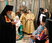 Святейший Патриарх Кирилл совершил наречение архимандрита Никодима (Вулпе) во епископа Единецкого и Бричанского