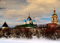 В Новоспасском монастыре Москвы во время детской елки возник пожар