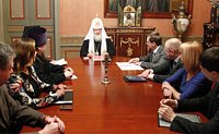 Святейший Патриарх Кирилл обсудил вопросы молодежной политики с членами профильного комитета Государственной Думы