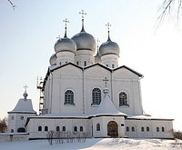 Восстановлены фрески собора Валдайского Иверского монастыря