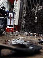 В коптской церкви в Александрии прошла первая после недавнего теракта служба