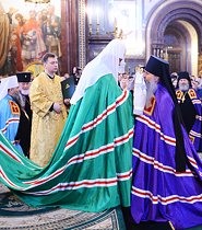 Слово Святейшего Патриарха Кирилла при вручении жезла Преосвященному Тихону, епископу Южно-Сахалинскому и Курильскому