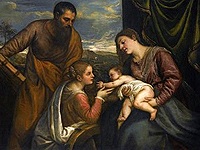 Картина Тициана "Мадонна с младенцем" была продана на аукционе Sotheby's