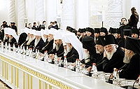 Завершился второй день работы Архиерейского Собора Русской Православной Церкви