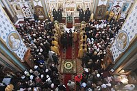 Слово Святейшего Патриарха Кирилла в неделю о Страшном Суде в храме в честь иконы Божией Матери «Утоли моя печали» в Марьине