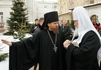 Под председательством Святейшего Патриарха Кирилла состоялось первое заседание Попечительского совета Сретенского монастыря