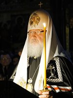 Святейший Патриарх Кирилл совершил повечерие с чтением Великого канона прп. Андрея Критского в Свято-Троицкой Сергиевой лавре