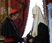 Святейший Патриарх Кирилл встретился с председателем Папского совета по содействию христианскому единству