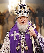 Проповедь Святейшего Патриарха Кирилла в неделю 3-ю Великого поста, Крестопоклонную, в Успенском Патриаршем соборе Кремля