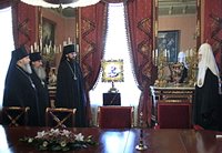 Предстоятель Русской Православной Церкви вручил указы о назначении правящим архиереям новообразованных епархий Северного Кавказа