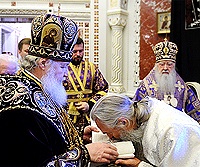 Предстоятель Русской Церкви возглавил хиротонию архимандрита Зиновия (Корзинкина) во епископа Элистинского и Калмыцкого