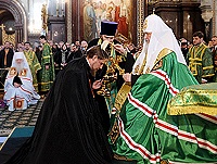 Святейший Патриарх Кирилл возглавил чин наречения архимандрита Николая (Чашина) во епископа Звенигородского