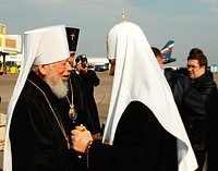 Начался Первосвятительский визит Святейшего Патриарха Кирилла на Украину