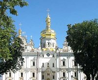 В среду Светлой седмицы Святейший Патриарх Кирилл возглавил служение Божественной литургии в Киево-Печерской лавре