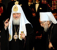 Святейший Патриарх Кирилл принял участие в торжествах по случаю 90-летия со дня рождения митрополита Харьковского и Богодуховского Никодима
