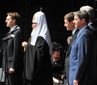 Святейший Патриарх Кирилл принял участие в торжественной церемонии открытия Дня славянской письменности и культуры в Москве