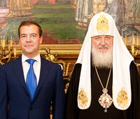 Президент России поздравил Предстоятеля Русской Церкви с днем тезоименитства