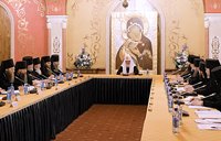 Святейший Патриарх Кирилл возглавил заседание Синодальной комиссии по делам монастырей