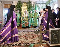 Святейший Патриарх Кирилл возглавил чин наречения архимандрита Павла (Фокина) во епископа Ханты-Мансийского и Сургутского