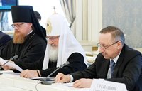 Святейший Патриарх Кирилл принял участие в заседании рабочей группы при Президенте России по вопросам восстановления объектов культурного наследия религиозного назначения